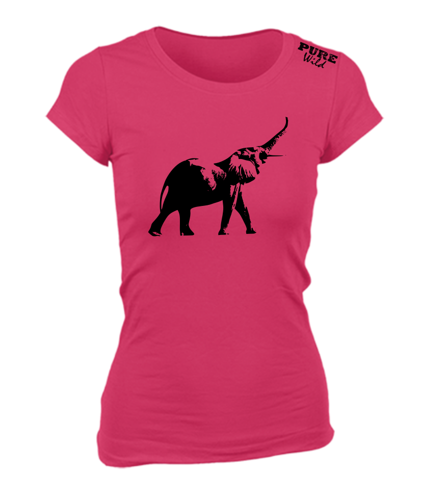 Elephant T Shirt For The Ladies