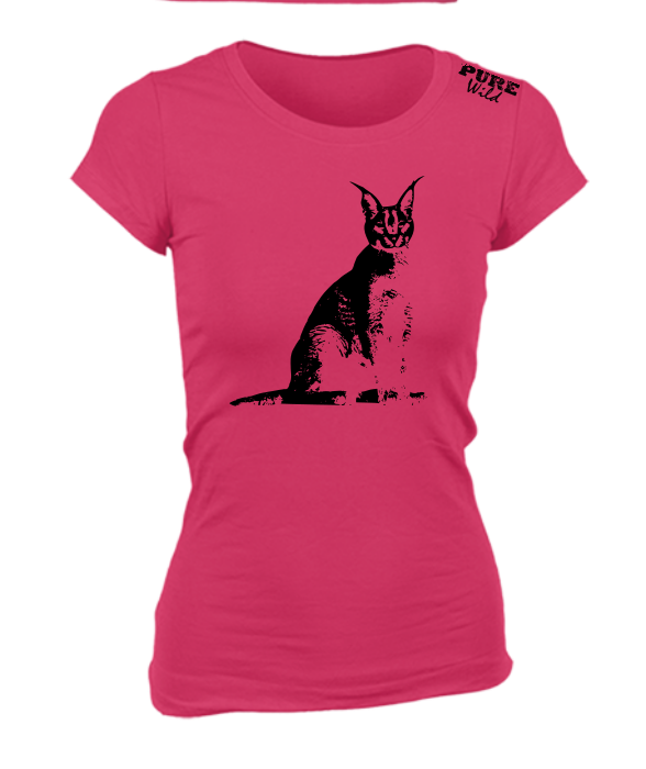 Caracal T-Shirt For The Ladies