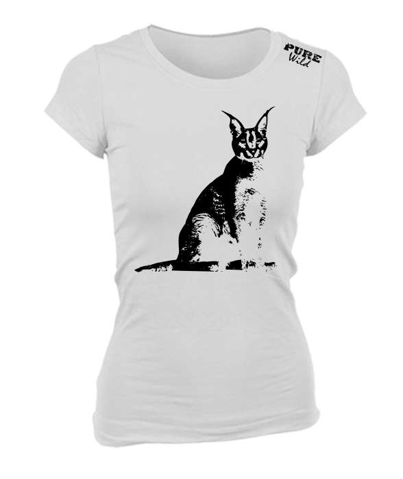 Caracal T-Shirt For The Ladies